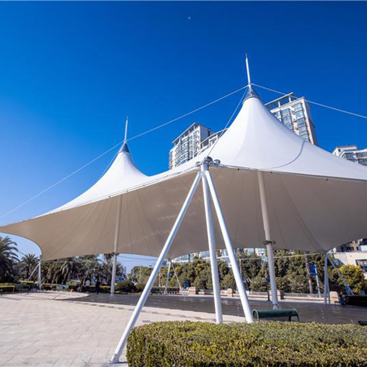 铁力县膜结构景观棚