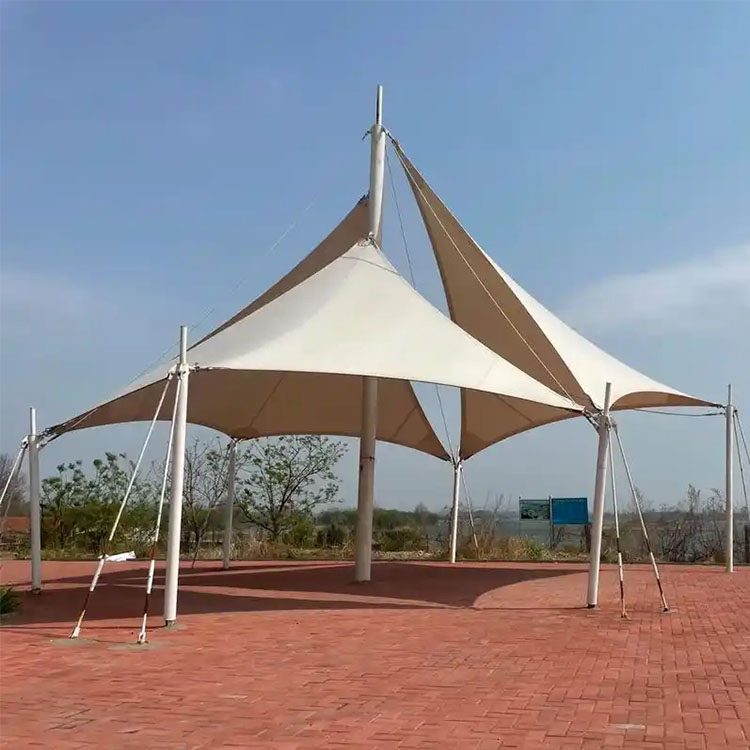 铁力县膜结构景观棚