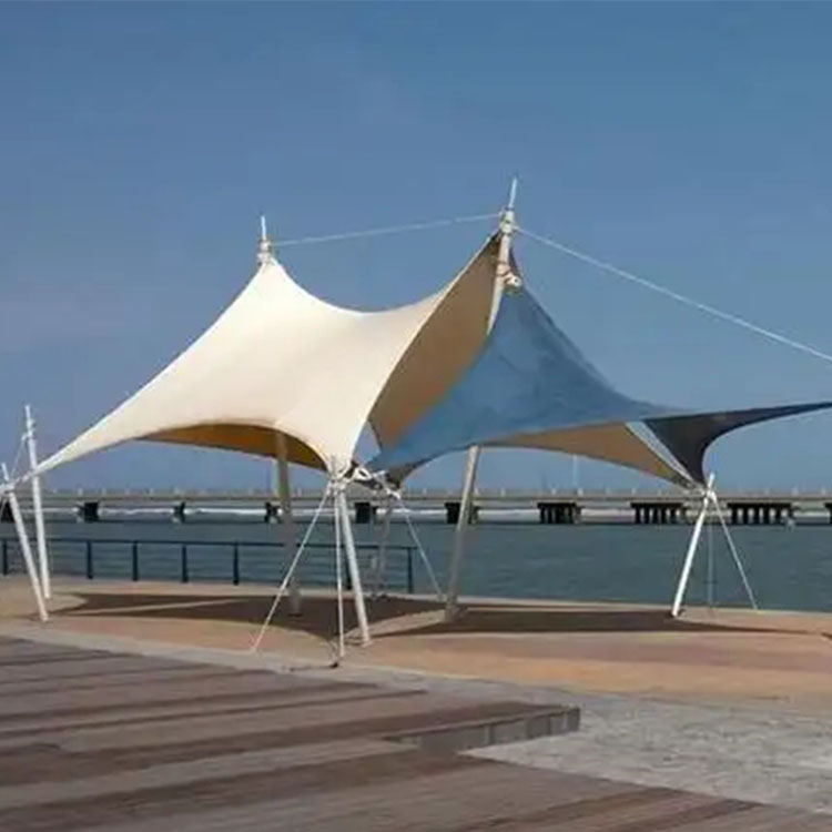 铁力县膜结构景观棚