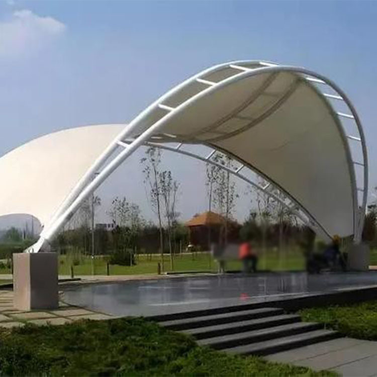 铁力县膜结构景观棚
