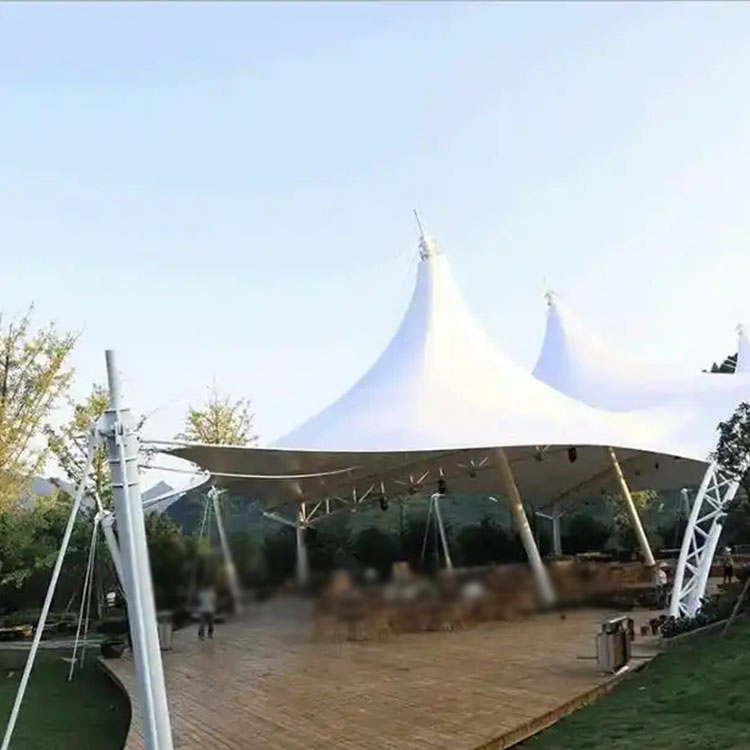 铁力县膜结构景观棚