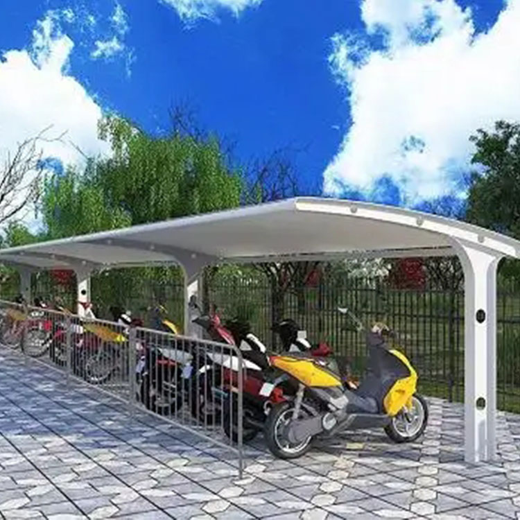 铁力县膜结构电动车棚